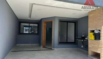 Casa com 3 dormitórios à venda, 96 m² por R$ 480.000 - Jardim Europa I - Santa Bárbara D'Oeste/SP