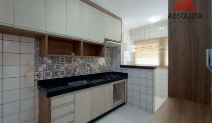 Apartamento com 2 dormitórios para alugar, 49 m² por R$ 1.300/mês - Santa Cruz - Americana/SP