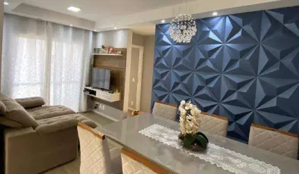 Apartamento com 2 dormitórios à venda, 57 m² por R$ 350.000 - Jardim São Francisco - Santa Bárbara D'Oeste/SP