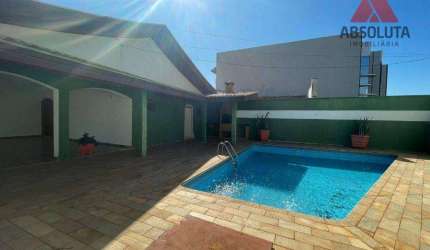 Casa com 3 dormitórios para alugar, 196 m² por R$ 4.800/mês - Vila Nossa Senhora de Fátima - Americana/SP