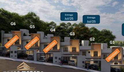 Geminado para Venda em Joinville, Boa Vista, 2 dormitórios, 2 suítes, 3 banheiros, 2 vagas