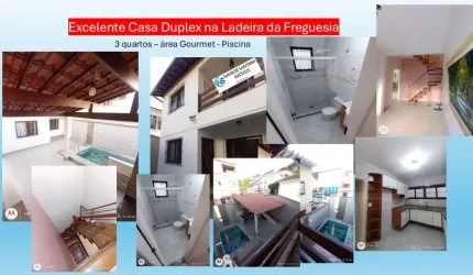 EXCELENTE CASA DUPLEX NO BAIRRO DA FREGUESIA
