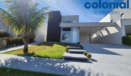 CASA TÉRREA COM 3 QUARTOS SENDO 1 SUÍTE, NOVA COM PÉ DIREITO ALTO