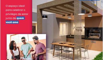 Apartamento com sacada e opção de vaga na Vila Ré