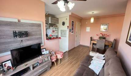 Apartamento dois dormitórios com suíte, vaga e infra estrutura