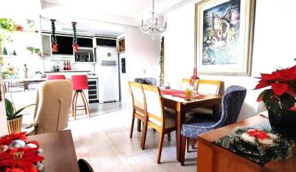 Apartamento 3 dorm, 1 suíte, vaga de garagem coberta dupla no bairro Menino Deus
