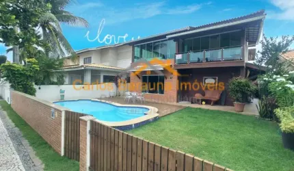 Casa 5/4 com piscina / sauna e área gourmet c/ churrasqueira praia do flamengo