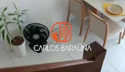 Apartamento 3/4 em condomínio com piscina e salão de festas no bairro de Stella maris