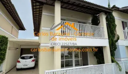 Maravilhosa casa 4/4 em Stella Maris no Residencial Costa do Atl&#226;ntico
