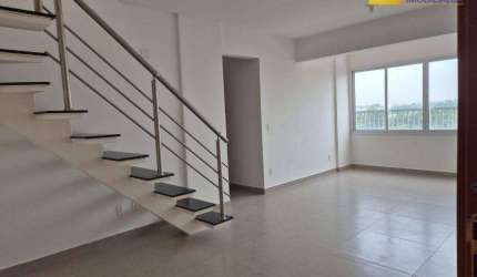 Cobertura com 3 dormitórios para alugar, 160 m² por R$ 4.822,60/mês - Vila Todos os Santos - Indaiatuba/SP