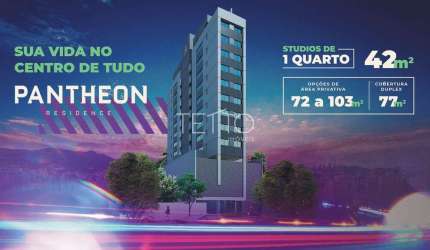 Apartamentos Studio com área privativa ou cobertura, no melhor ponto do Barro Preto, Belo Horizonte