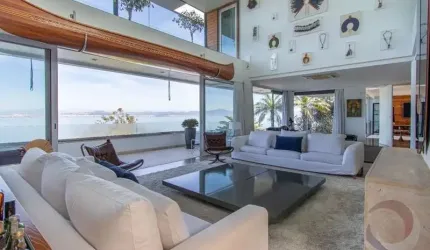 Casa com 6 quartos à venda na Rodovia Haroldo Soares Glavan, 4450, Cacupé, Florianópolis, 1093 m2 por R$ 18.000.000