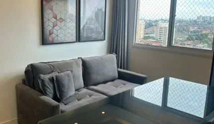 Apto todo mobiliado venha conferir.
