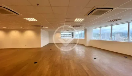 Sala comercial com 138m² para aluguel no Edifício Winwork Santos - SP codigo: 61750