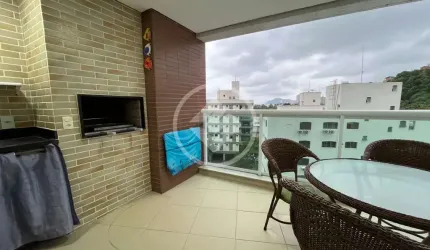Apartamento com 3 quartos à venda na Rua Dona Vitória Yunes Stefano, Enseada, Guarujá, 94 m2 por R$ 900.000