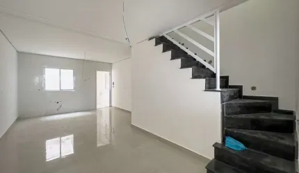 Casa em condomínio fechado com 3 quartos à venda na Rua Nicolau Dell Antônia, 37, Vila Homero Thon, Santo André, 122 m2 por R$ 599.000