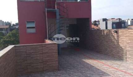 Cobertura com 2 quartos à venda na Rua Ouricuri, 235, Parque João Ramalho, Santo André, 186 m2 por R$ 494.000