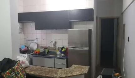 Apartamento com 1 quarto à venda na Rua Luiz Antônio de Andrade Vieira, 51, Boqueirão, Praia Grande, 40 m2 por R$ 212.000
