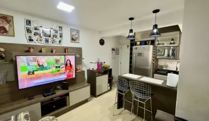 Apartamento para Venda em São José dos Pinhais, Parque da Fonte, 2 dormitórios, 1 banheiro, 1 vaga