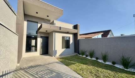 Casa para Venda em Fazenda Rio Grande, Gralha Azul, 3 dormitórios, 1 suíte, 2 banheiros, 2 vagas