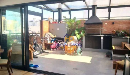 Belíssima cobertura de 190 m² com 4 dormitórios e 3 vagas em área nobre da Vila Mariana! Prédio moderno com lazer total !!!!! Confira !!!