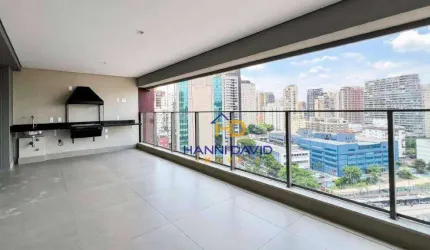 Apartamento a vende novo andar alto  na vila Olímpia Varanda Gourmet com churrasqueira  3 dormitórios 3 suítes 3 vagas lazer completo. SP