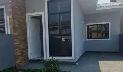 Casa Geminada com terreno grande e área gourmet