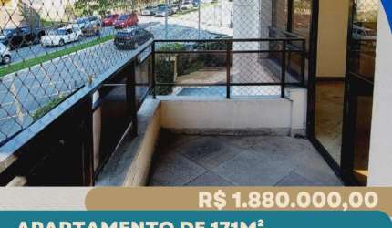 Apartamento de 171m² com 4 quartos - Localizado a apenas 50 metros do Shopping Beira-mar