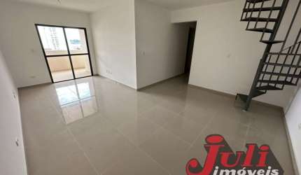 LINDA COBERTURA CENTRO DO BAIRRO RUDGE RAMOS SBC 4 DORMIÓRIOS SENDO 2 SUÍTES, 3 VAGAS