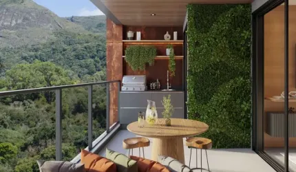 Apartamento com 3 dormitórios à venda, 111 m² por R$ 895.650,00 - Agriões - Teresópolis/RJ