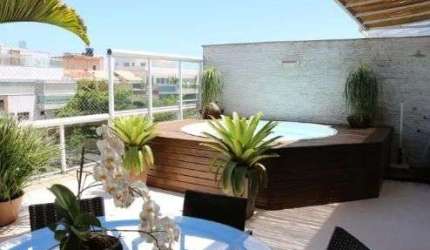 Cobertura com 3 dormitórios à venda, 310 m² por R$ 1.450.000,00 - Recreio dos Bandeirantes - Rio de Janeiro/RJ