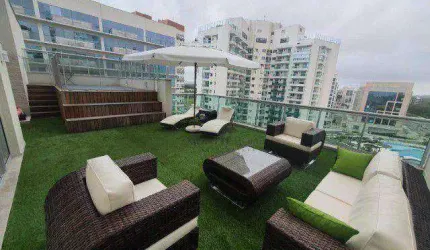 Cobertura duplex no Union Home, com 4 dormitórios à venda, 225 m² por R$ 2.000.000 - Barra Olímpica - Rio de Janeiro/RJ