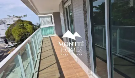 Apartamento a 50m da praia, com 3 suítes para alugar, 96 m² por R$ 4.500/mês - Recreio dos Bandeirantes - Rio de Janeiro/RJ