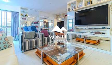 COBERTURA LINEAR, DUPLEX 3 QUARTOS, COM 168M²