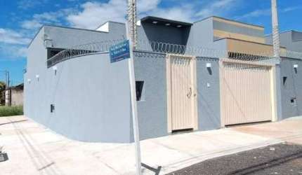 Casa à venda com 2 quartos sendo 1 suíte no Setsul em Três Lagoas - MS