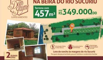 Rancho à venda, Dom Jayme Loteamento Rio Sucuriú - Três Lagoas/MS