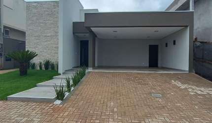 Casa em condomínio 3 suítes Condomínio Terras do Jupiá 160 m² Três Lagoas / MS