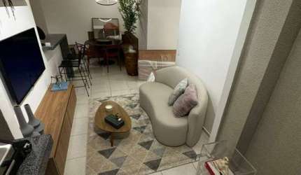 Apartamento mobiliado novo com decoração top!