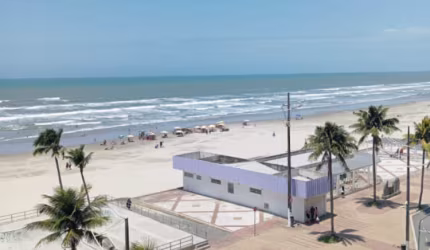 apartamento 2 dormitorios 1 suite frente e vista mar