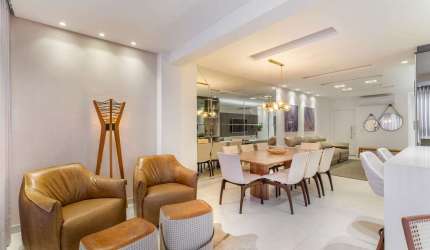 Apartamento com 3 dormitórios à venda sendo 3 suítes, 145.2 m  por - R  2.390.000,00 - Meia Praia -