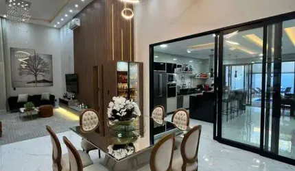 Maravilhosa Casa no Condomínio Residencial Greville em Limeira-SP