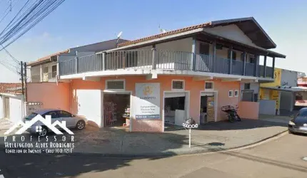 Sobrado com Salão Comercial e Casa no Jd. Lago Azul em Limeira-SP (RB)