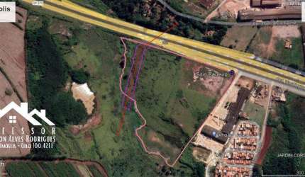 Área com 111 mil metros na Rodovia Washington Luís em Cordeirópolis-SP