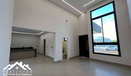 Casa térrea NOVA no Condomínio Fazenda Itapema em Limeira-SP