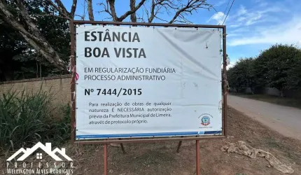 Terreno de Chácara na Estância Boa Vista Bairro dos Loiolas em Limeira-SP