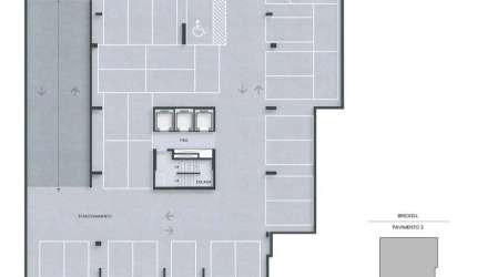 Apartamento à venda no Brickell com 2 quartos e 78m²