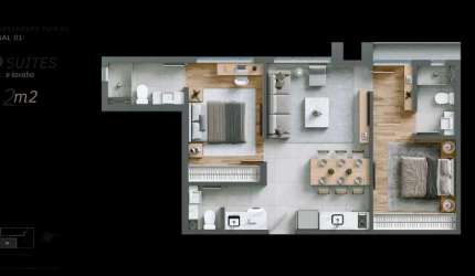 Apartamento à venda no Brisa Gutierrez com 3 quartos e 193m²