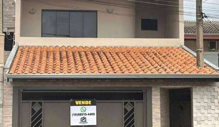 Sobrado com 3 dormitórios, Jardim Boer I, Americana/SP, à venda, 227 m² , 2 vagas,