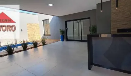 Casa com 3 dormitórios e piscina à venda, Jardim Colina - Americana/SP, 136 m², Espaço Gourmet