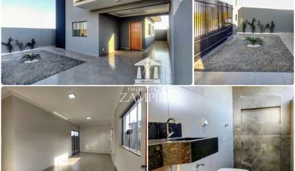 Casa 69 m² em terreno de 150 m² no Jardim Maranata, Iguaraçu, Paraná